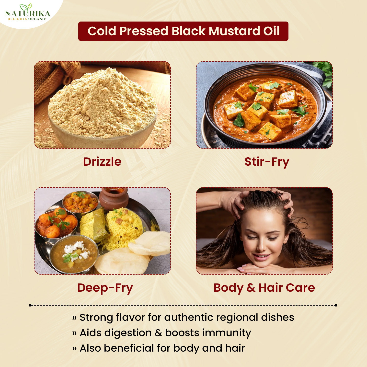 Cold Pressed Black Mustard Oil - Image 3