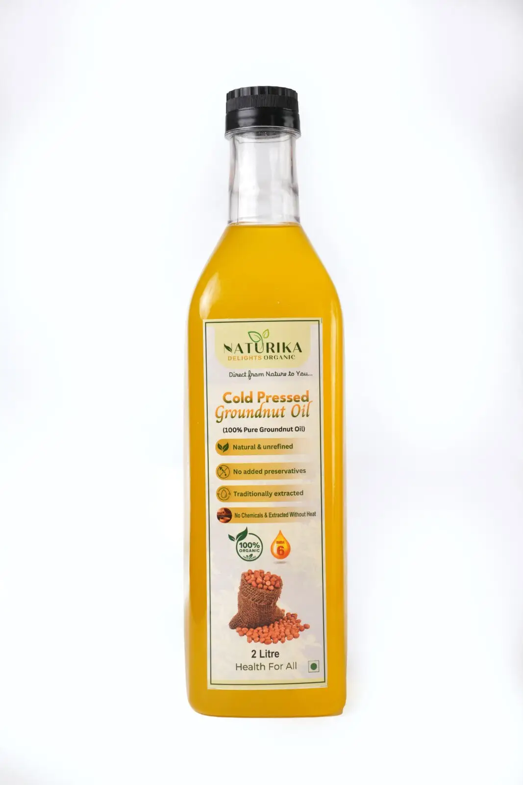 Cold Pressed Groundnut Oil